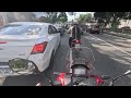 THIAGO DEGAN HONDA ADV 160 RED - CONTEMPLANDO O FIM DE TARDE, DURANTE O TRANSITO NA MARGINAL