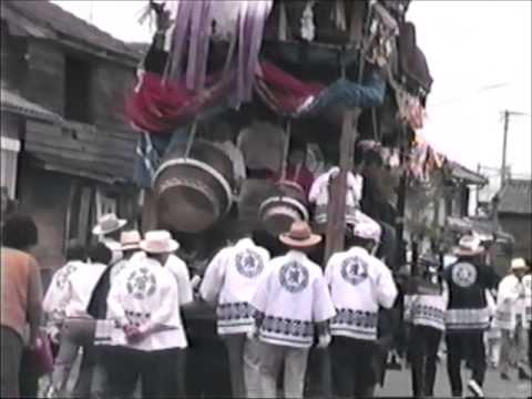 長洲葵祭 昭和62年度（1987） 東濱車組