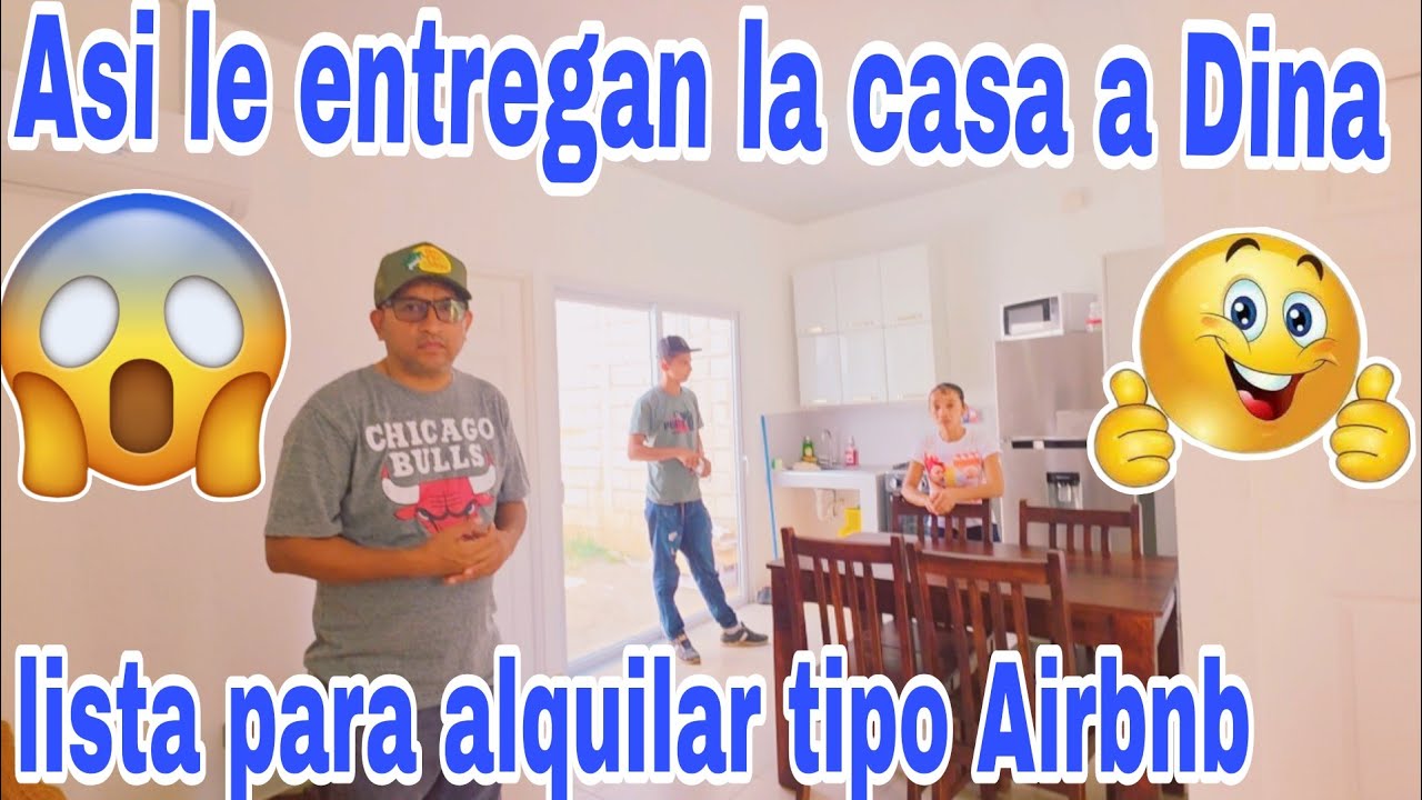 La casa de Dina lista para alquilar tipo Airbnb asi se la entregan😳😱