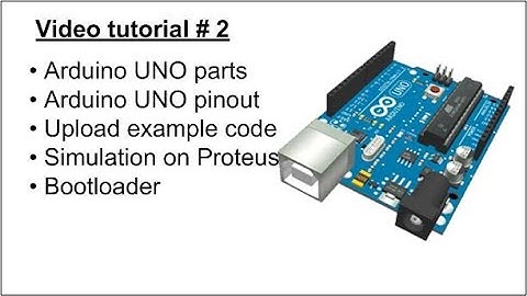Arduino tutorial, Video #2, Pinout and simulation, in Arabic