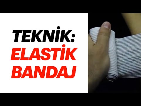 J.M. | Elastik bandaj sarma - how to wrap an elastic bandage