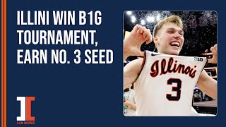LIVE POSTGAME: Illini win Big Ten Tournament title, earn NCAA No. 3 seed
