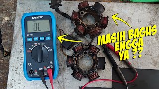 Cara Cek Spool Motor Menggunakan Multimeter