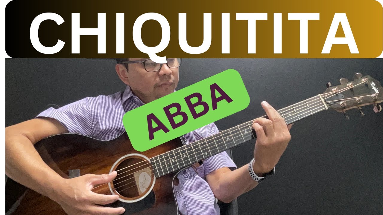 COMO TOCAR { CHIQUITITA} Tutorial para principiantes