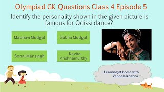 GK Olympiad Quiz(IGKO) for Class 4 (Level 1 & Level 2 exams) Episode 5 screenshot 5