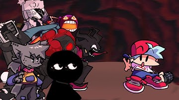 Run But Different Characters Sing It (FNF But Everyone Sings Run)