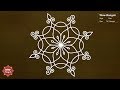 Easy  free hand kolam   easy muggulu  easy rangoli designs  wow rangoli