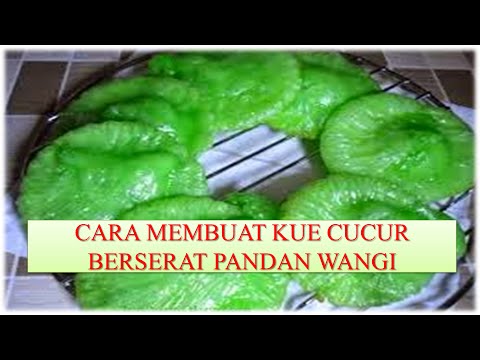  Cara  Membuat  Kue  Cucur Berserat Pandan Wangi Enak YouTube