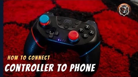 How to connect Nintendo switch pro controller to a phone. Two methods