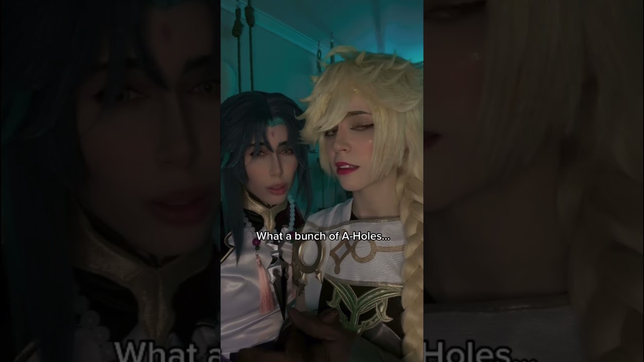 We’re soulmates fr #genshinimpact #genshinimpactcosplay #cosplaygirl #xiaother #xiaogenshinimpact