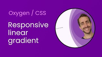 Oxygen responsive linear gradient in 7 minutes