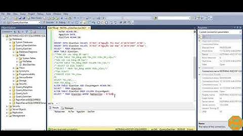 Bài 3: Thêm cột (ALTER), Select có điều kiện, Tạo View