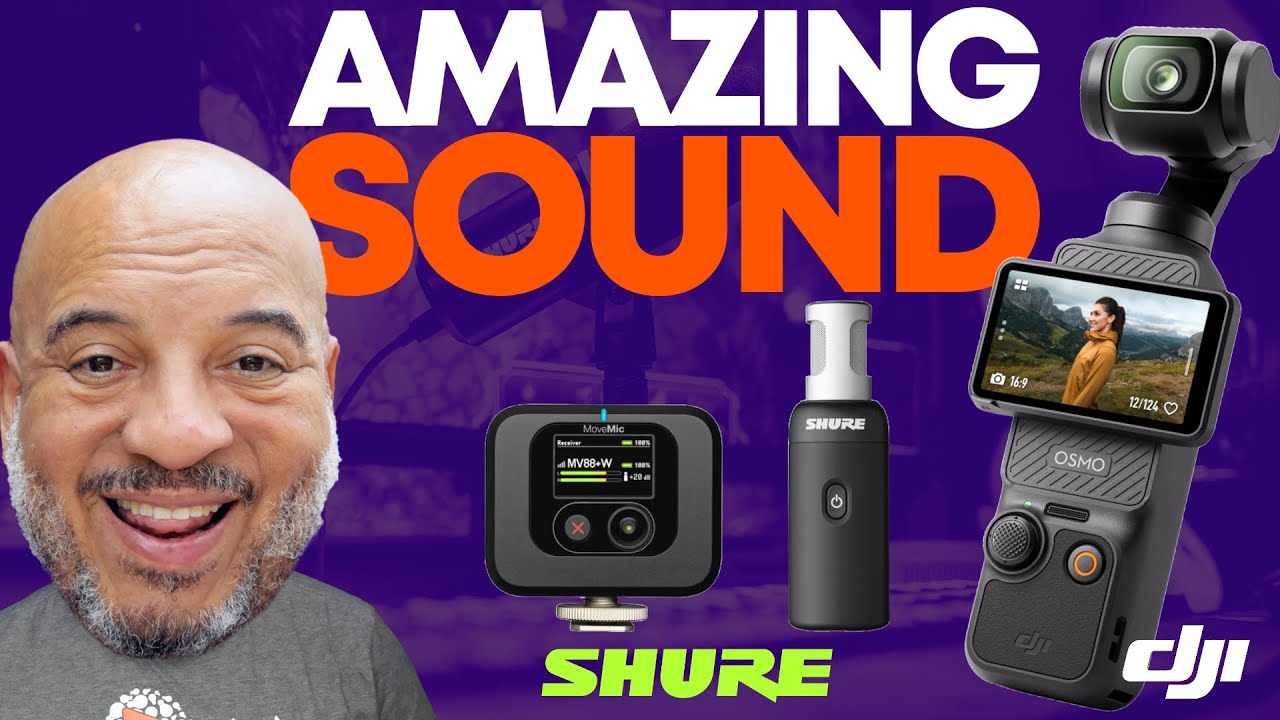 Get AMAZING Audio Quality Using Shure MV88+ Wireless With Osmo