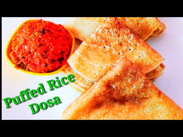 Instant Puffed Rice Dosa | murmura dosa recipe | N COOKING ART
