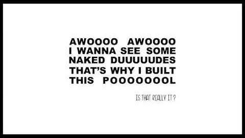 Blink 182 - Built This Pool Lyric Video