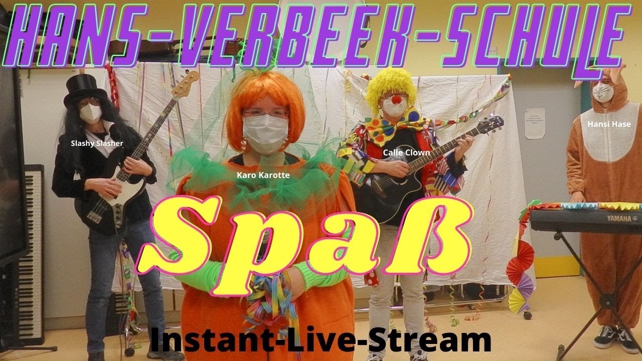 Hans-Verbeek-Schulband -  Spaß (HVS-Allstars-Live-Stream)