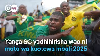 Yanga Sc Yashinda Mataji Yote Ya Soka Msimu Huu Nchini Tanzania  Dw Kiswahili