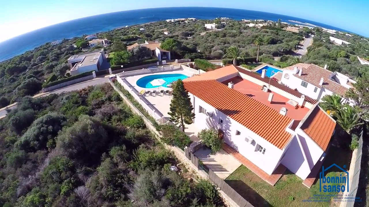 Stunning sea views from a Villa in Menorca!