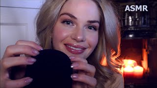 ASMR | Girl touches your face until you fall asleep | mic tapping and scratching