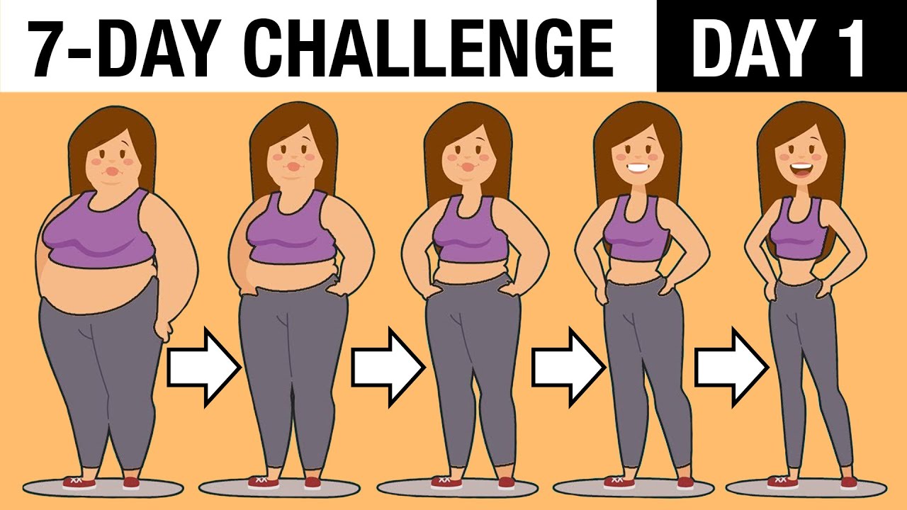 [DAY 1] 7-DAY SLIM BODY WORKOUT CHALLENGE – LOSE WEIGHT AND TONE ...