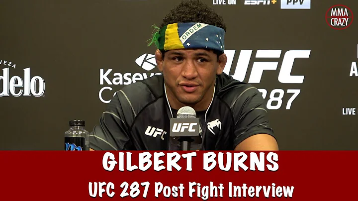 Full Gilbert Burns UFC 287 Post Fight Press Conference