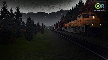 Open Rails - BNSF Scenic Subdivision | Westbound Grain Loaded (Merritt - Everett)