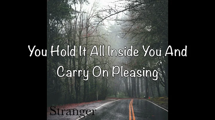 Stranger - lyric video