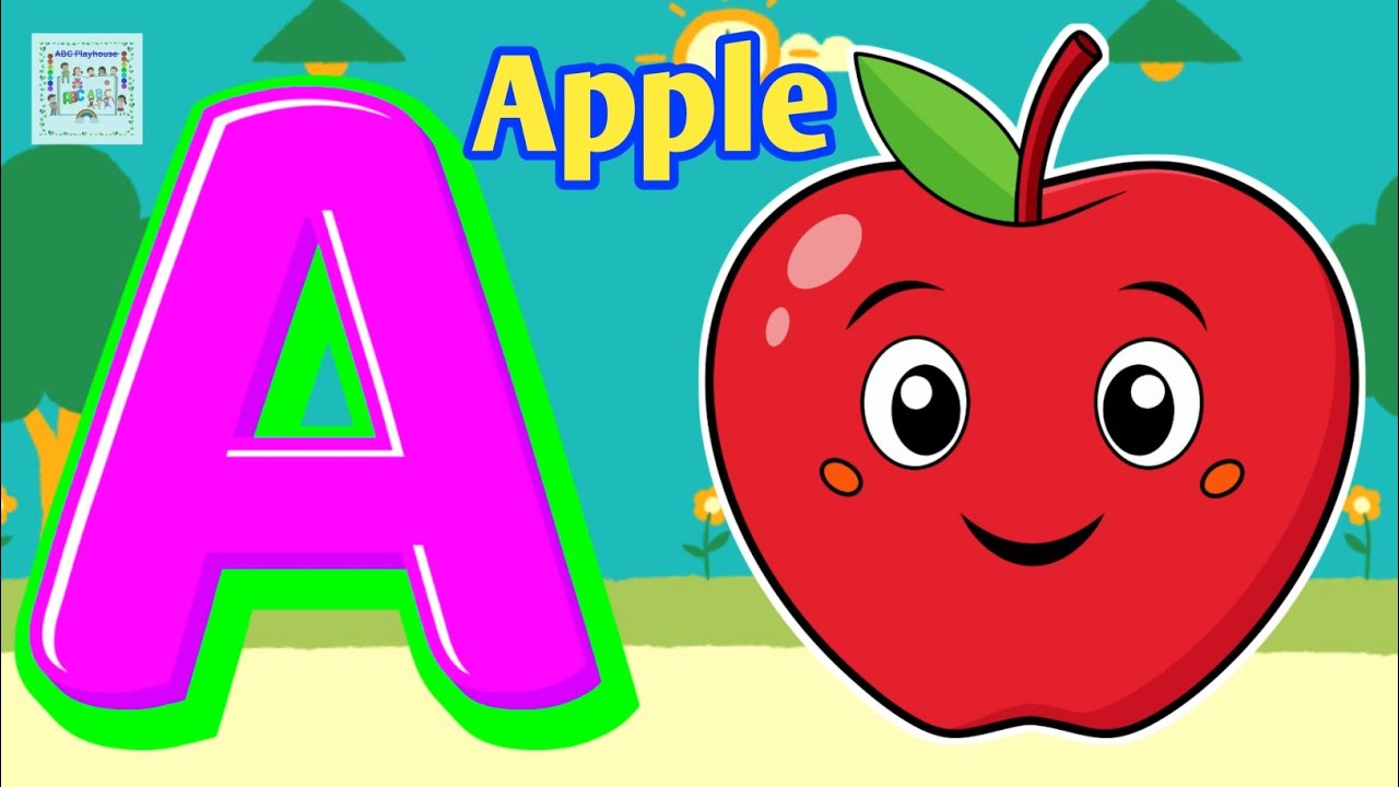 ABC Rhymes for Toddlers |A to Z ABC Phonics Song for Kids | Phonics Fun with A for Apple #kidssongs 