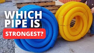 Best Drainage Pipe - EXTRA Heavy Duty vs Heavy Duty Yard Drainage Pipe Ultimate Comparison