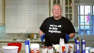 Premier Ford releases 'Cooking with Doug' video of his cherry cheesecake recipe