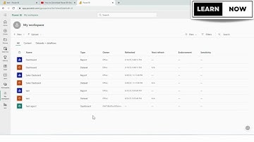 How to Pin a Report to Dashboard in Power BI | Power BI Tutorial for Beginners