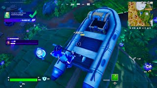 Search chest or ammo box at Mayday Landing Fortnite Chapter 4 Season 3
