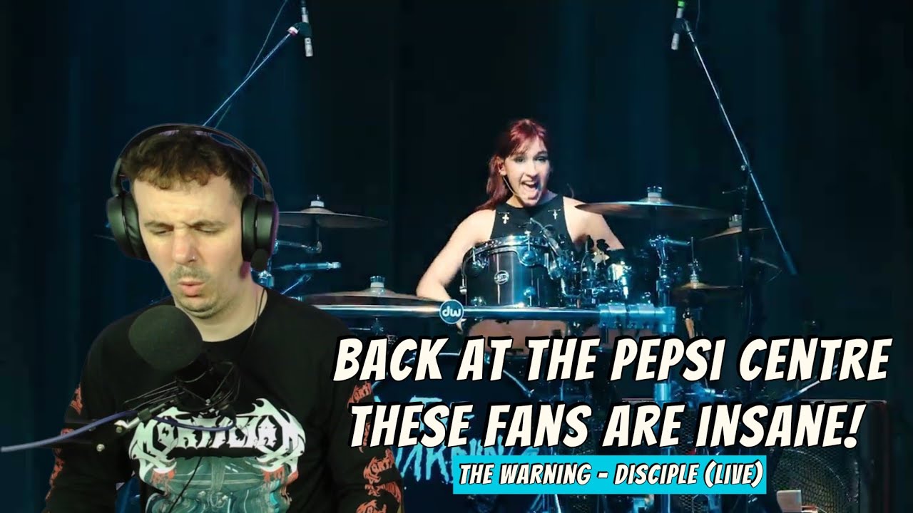 Metalhead Reacts to The Warning – “Disciple” (Live at the Pepsi Center 2023) | First Time Reaction