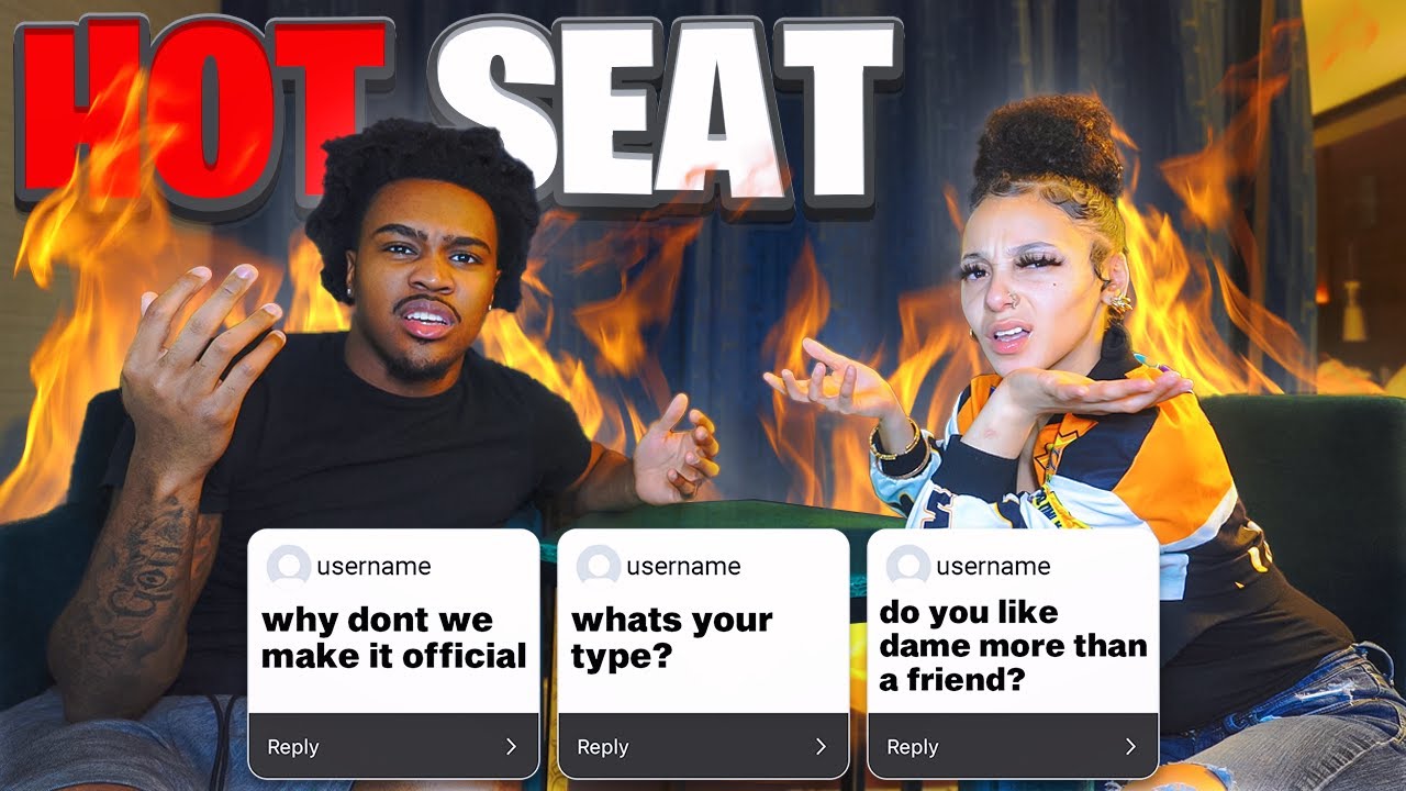 MY BEST FRIEND PUT ME IN THE HOT SEAT **SPICY