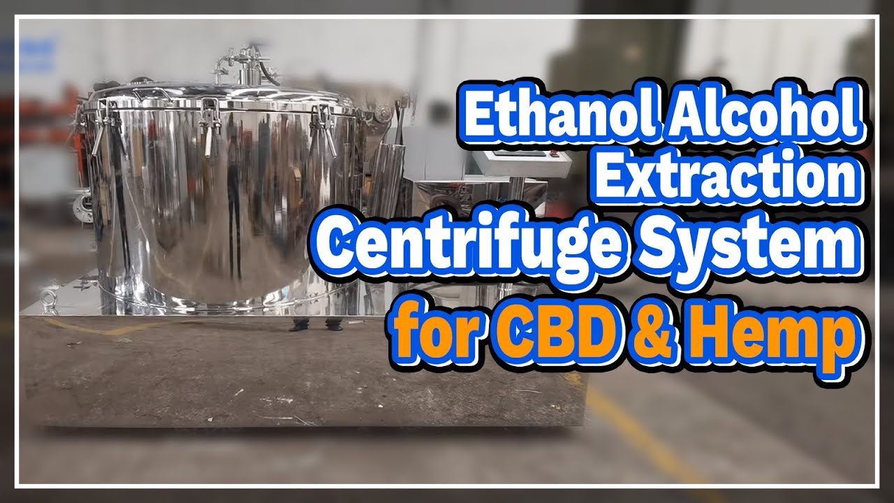 Ethanol Alcohol Extraction Centrifuge System for CBD & Hemp - LABOAO