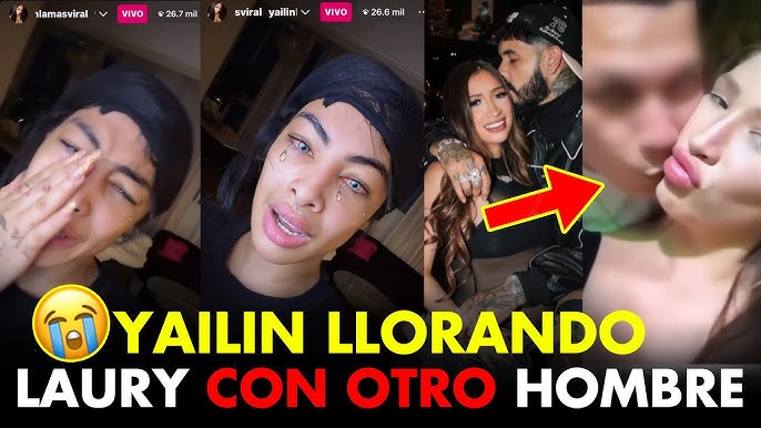 🚨UN LIO FEO! YAILIN LLORANDO💔 FILTRAN VIDEO DE LAURY NOVIA DE ANUEL CON  OTRO HOMBRE - YouTube