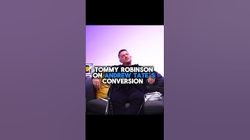 Tommy Robinson talks Andrew tate’s “conversion”#islam #tommyrobinson #shorts