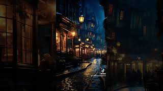 Victorian London | Dark Streets #VictorianAmbience #Rain