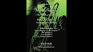 Muskrat Ramble (for Saxophone Quartet)