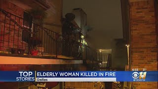 Elderly Woman Dies After Fire At Dallas Condominium