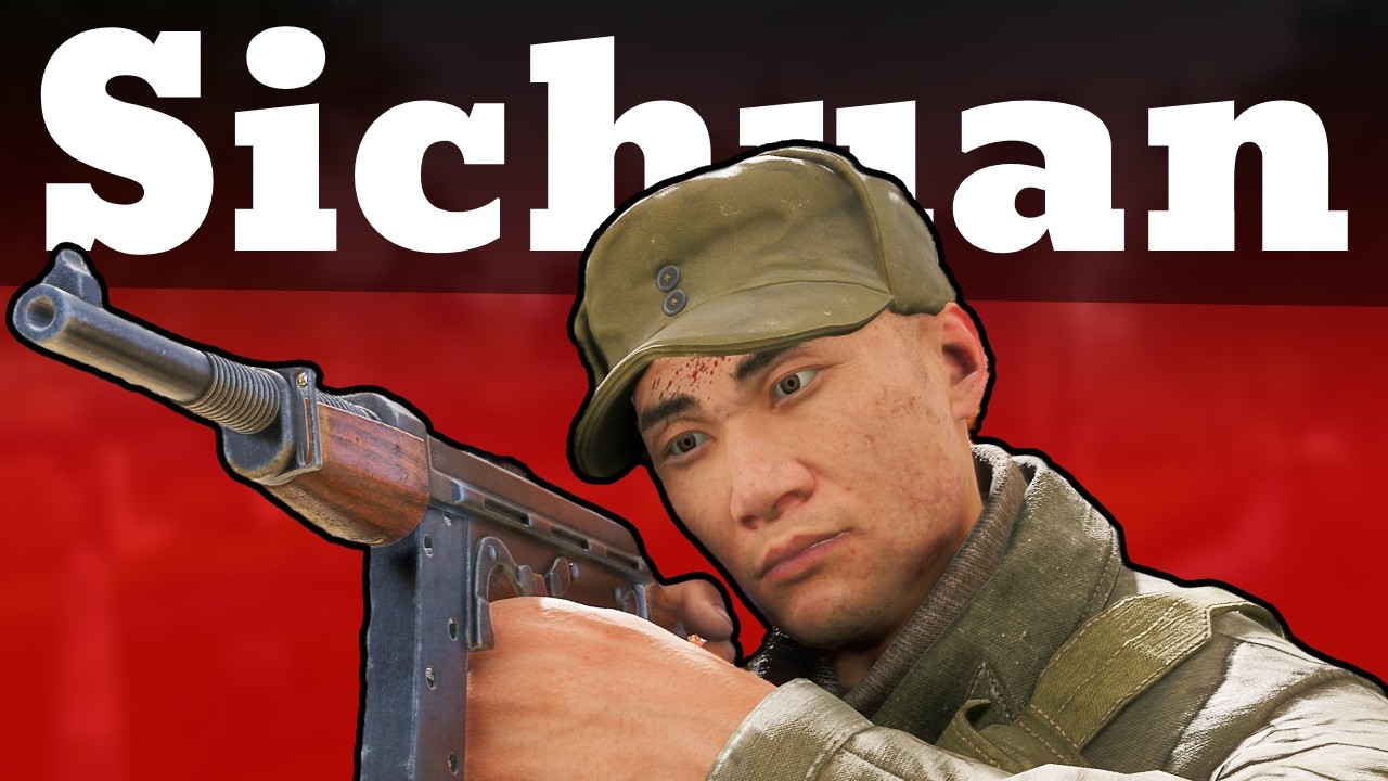 Новый сычуаньский пистолет-пулемет в рядах военнослужащих