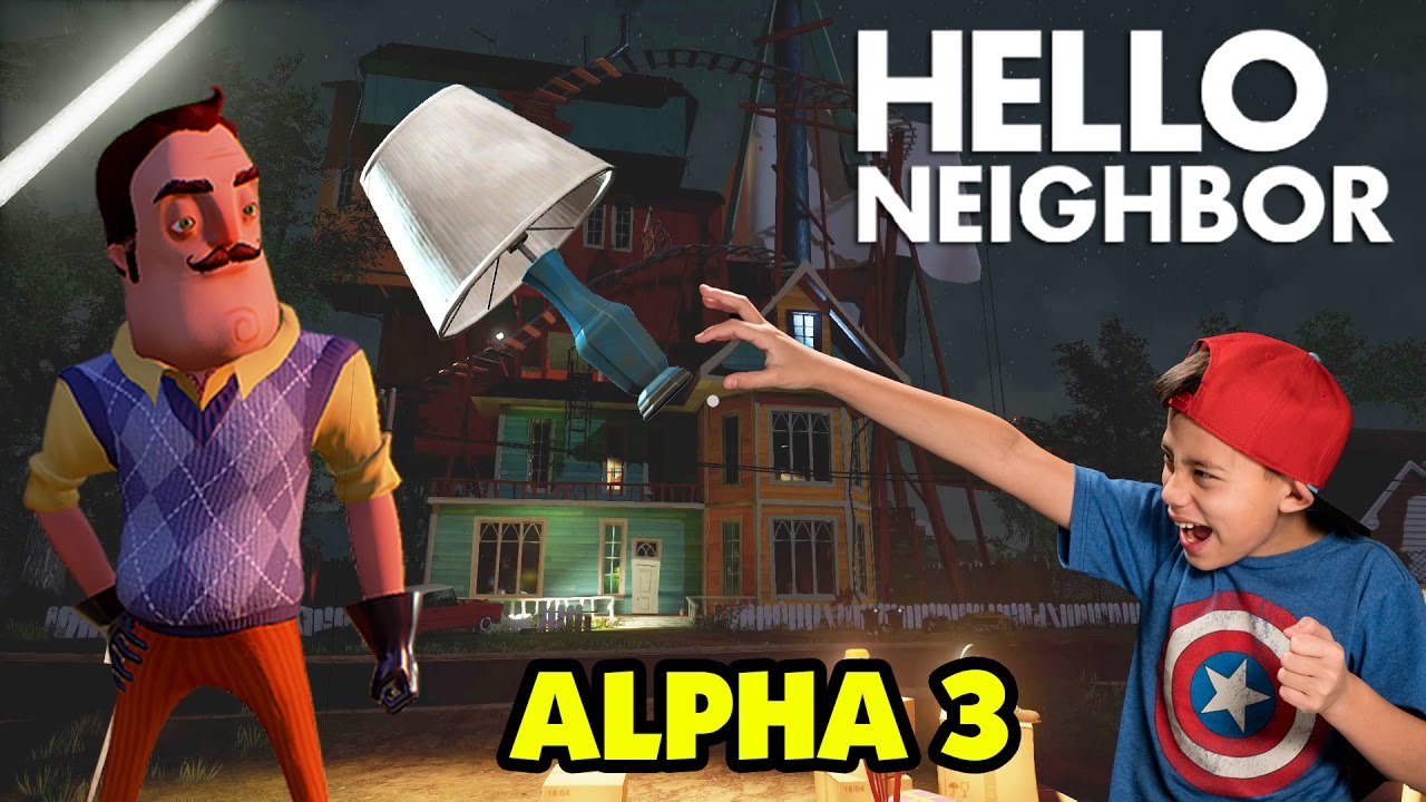 Don T Tempt The Neighbor Hello Neighbor Alpha 3 Youtube
