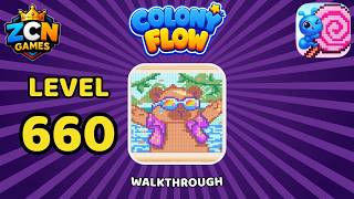 Full Colony Flow Level 660 Walkthrough | Full Solution Update