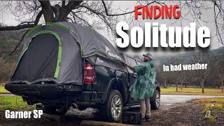 Why Camping in RAIN and FOG is the Best // Finding Solitude and Relaxation whileTruck Bed Camping