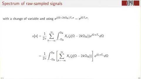 Sampling and aliasing | Digital Signal Processing
