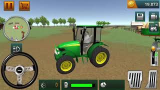 Farmer Harvest Simulator 3D #2 gerçek tarım traktör oyunu traktör videoları #traktör screenshot 5