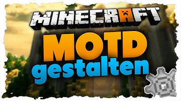 Minecraft-Server MOTD einfach konfigurieren (Tutorial)