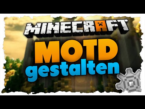 Minecraft-Server MOTD einfach konfigurieren (Tutorial)