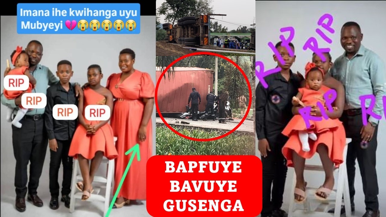 Bapfiriye rimwe abana 3 na papa wabo mu mpanuka hasigara mama gusa💔Rubavu habereye ibyago byimperuka