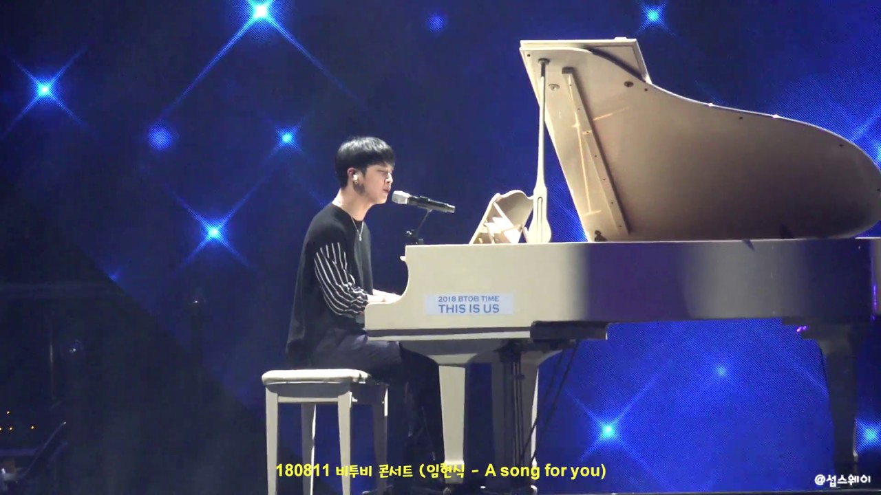 180811 비투비 여름콘서트 중콘 (임현식 - A song fou you)